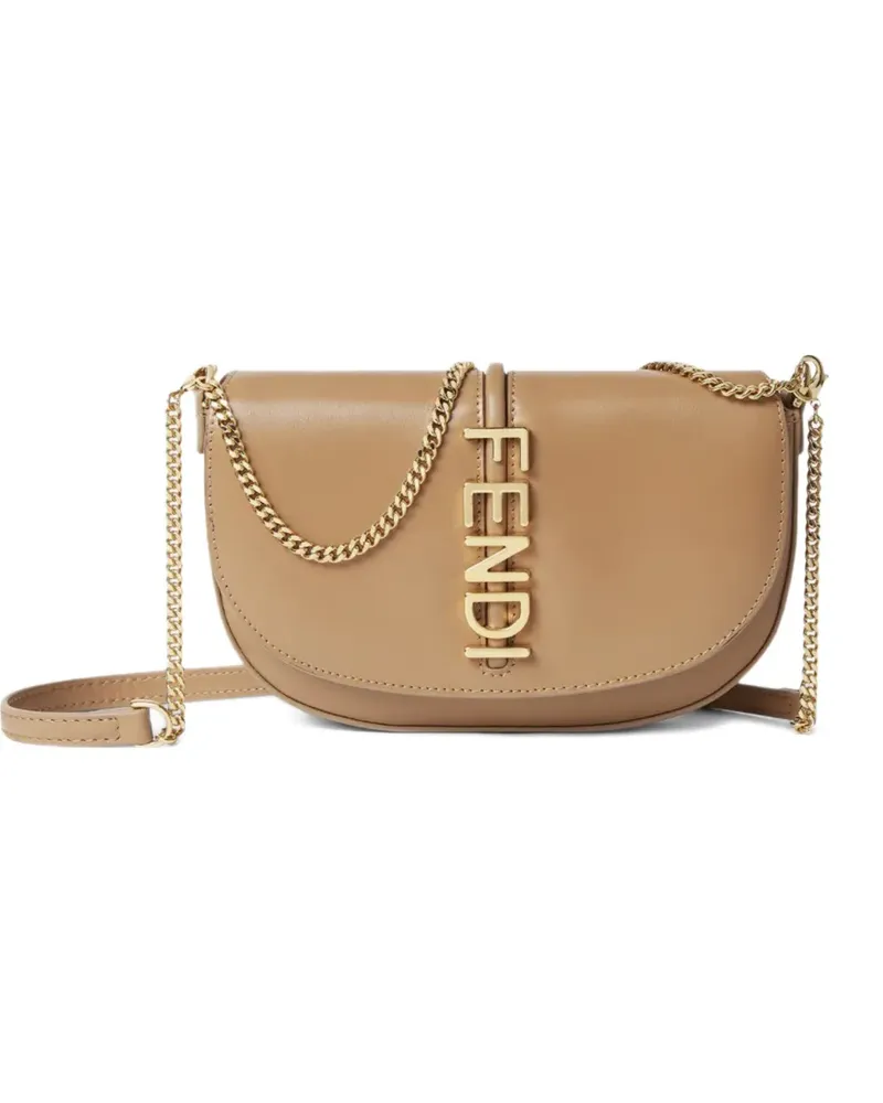 Fendi graphy cross body bag - Braun Braun