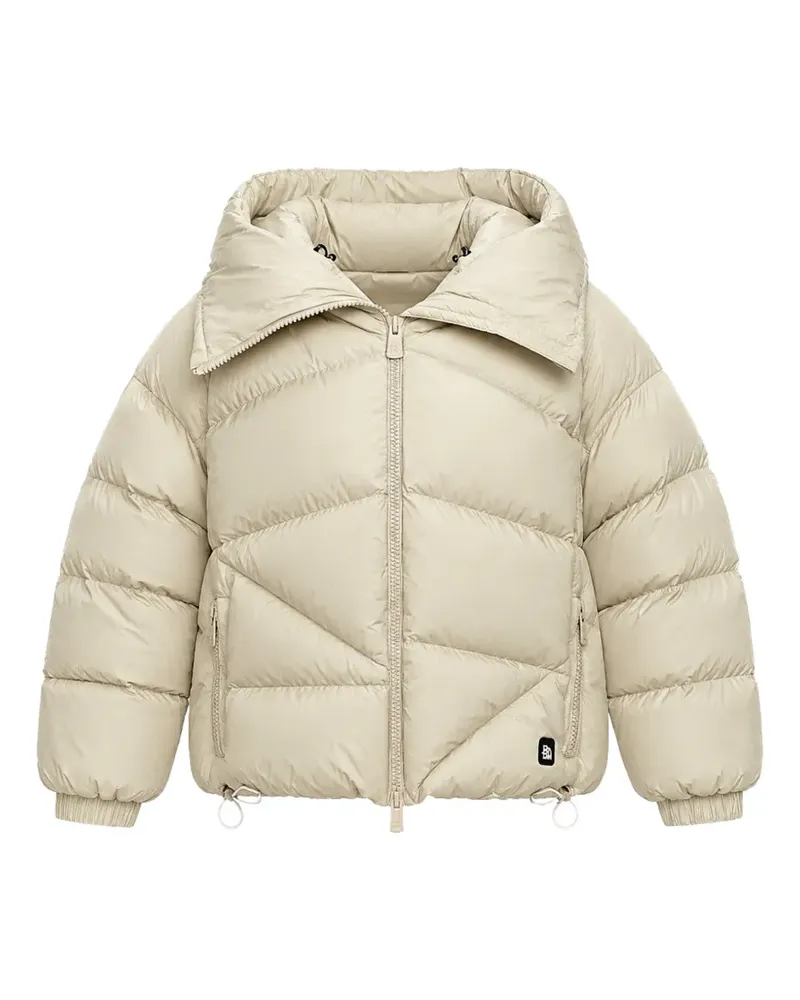 Bacon DOUBLE B hooded down jacket - Nude Nude