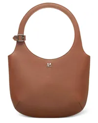 Courrèges Kleine Holy Handtasche Braun