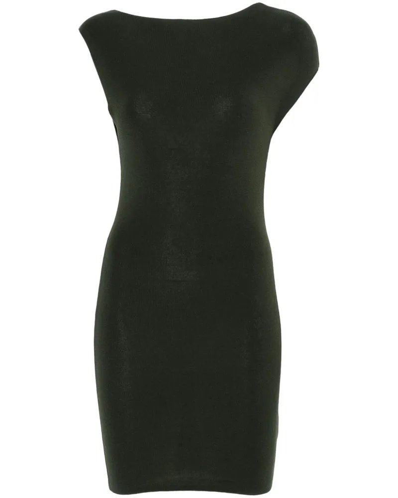 St. Agni Asymmetrisches Minikleid - Grün Grün