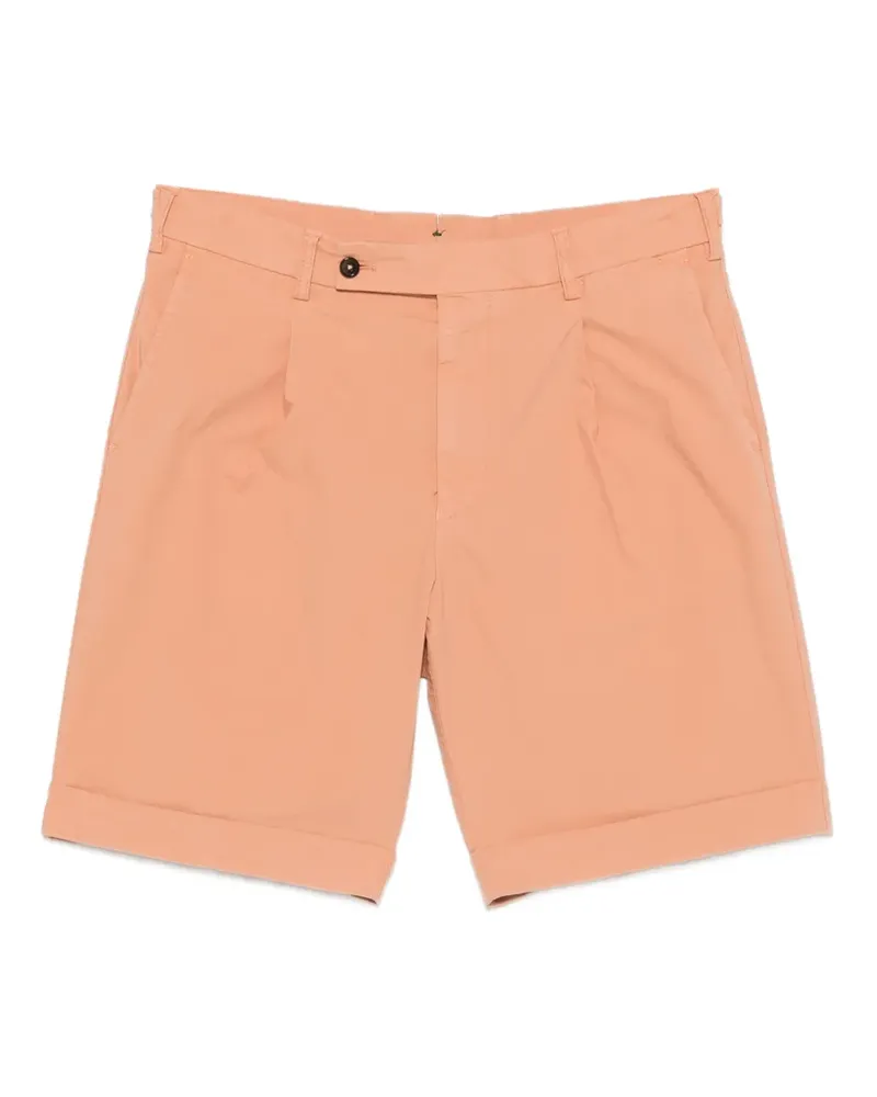 Berwich pocket pleated shorts - Orange Orange