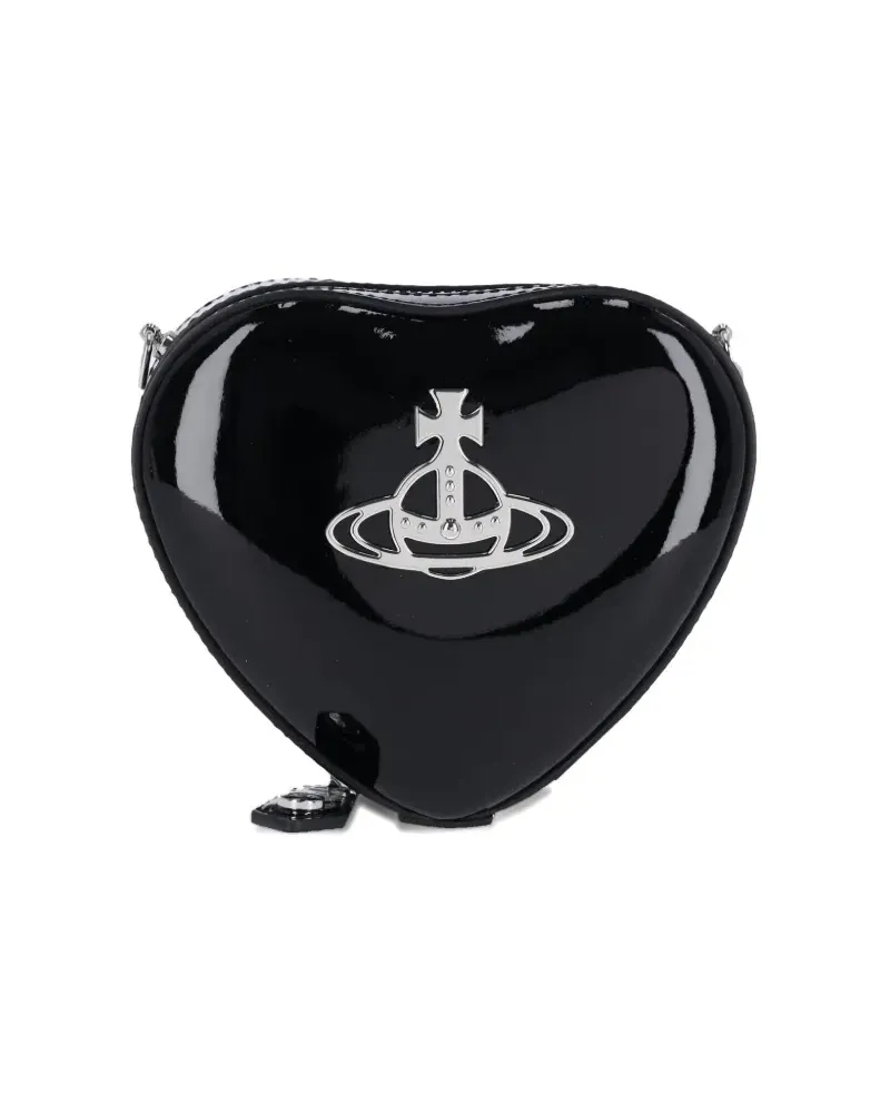 Vivienne Westwood Mini-Tasche aus Leder - Schwarz Schwarz