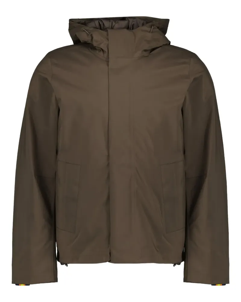 K-Way Jacken hooded jacket - Braun Braun