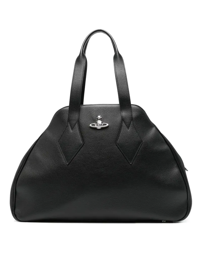 Vivienne Westwood Großer Yasmine Tote Bag - Schwarz Schwarz