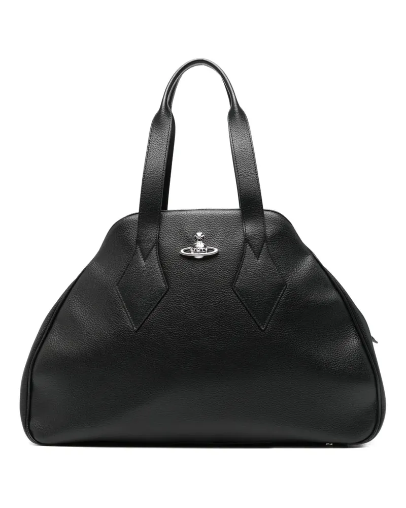 Vivienne Westwood large Yasmine tote bag - Schwarz Schwarz