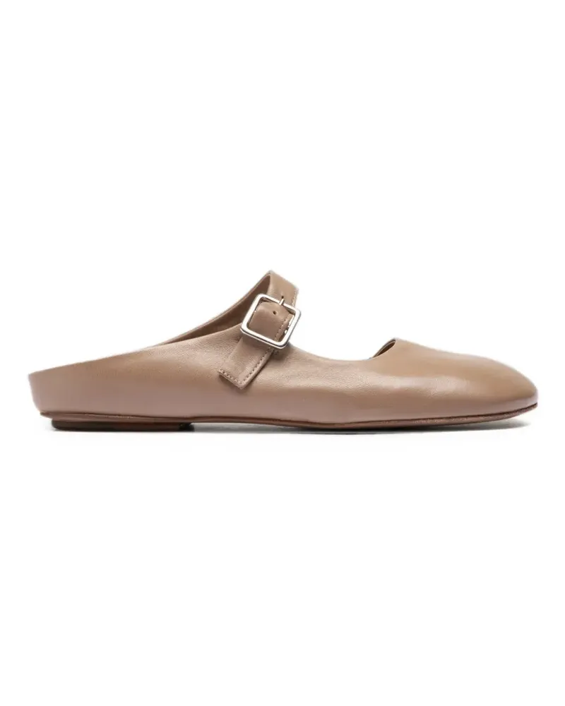 Officine Creative Italia Meredith Mules mit Schnalle - Braun Braun