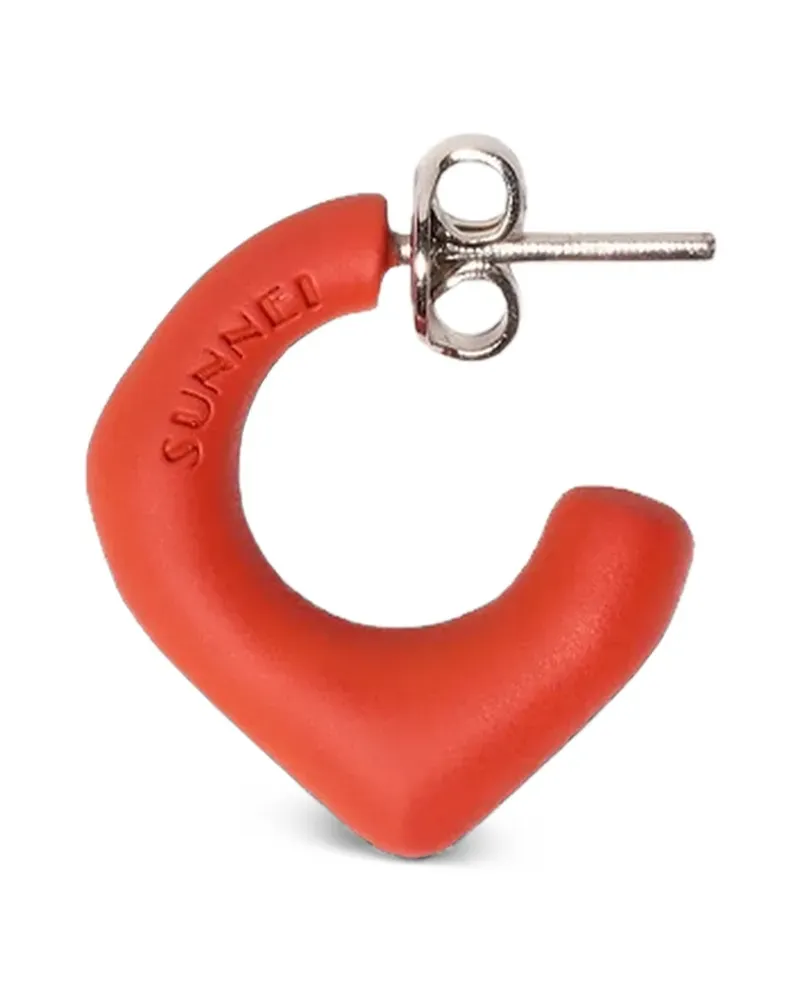SUNNEI Halbrunde Creole mit Logo-Prägung - Orange Orange