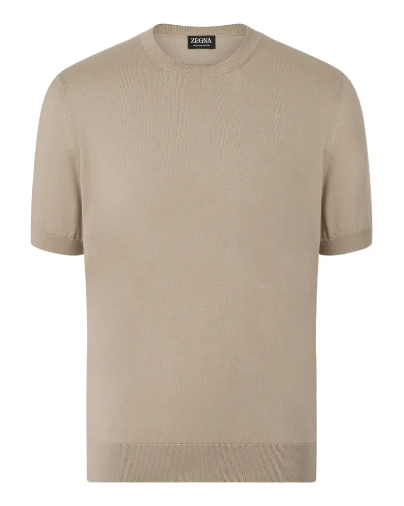 Ermenegildo Zegna Oasis T-Shirt aus Baumwolle - Nude Nude
