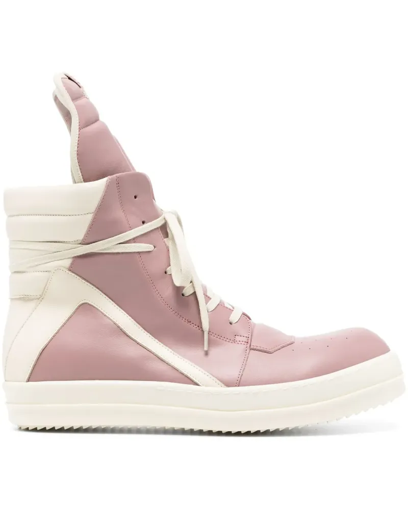 Rick Owens Geobasket High-Top-Sneakers - Rosa Rosa