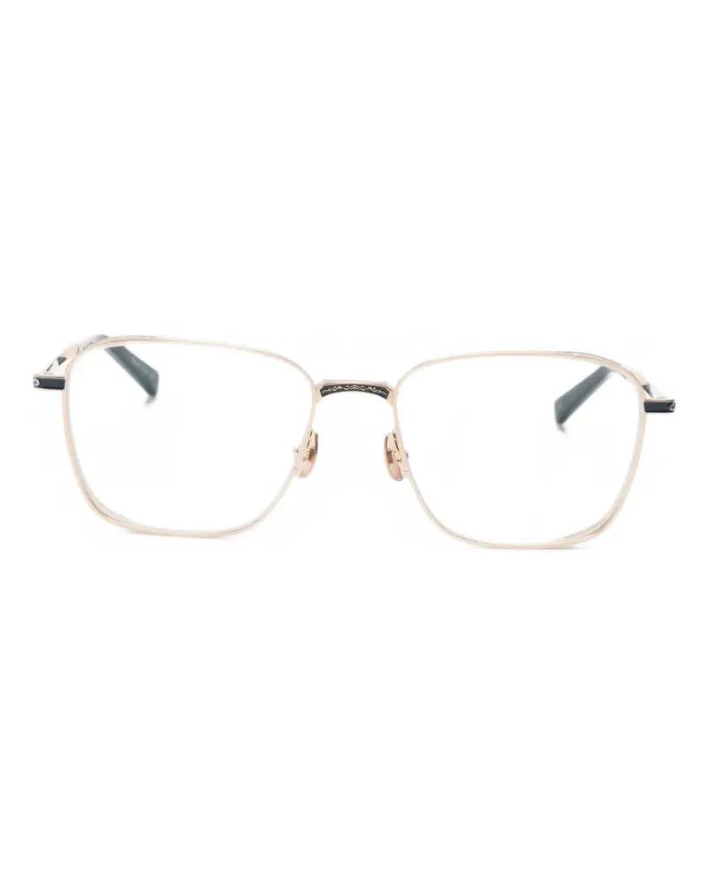 MATSUDA Brille mit eckigem Gestell - Gold Gold