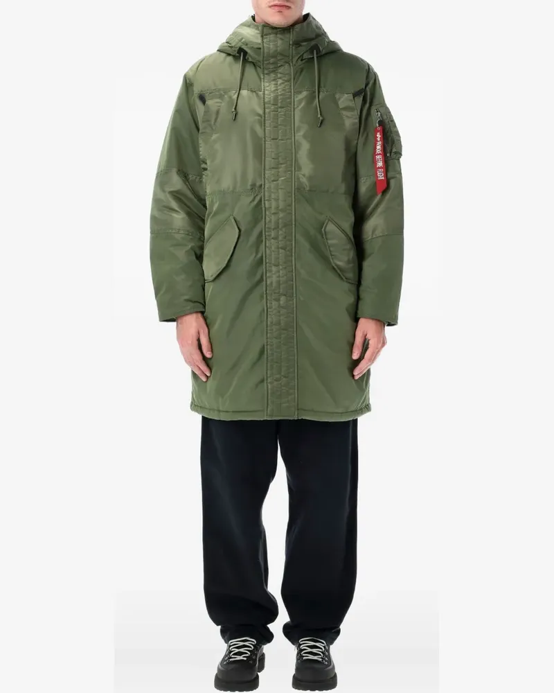 Alpha Industries Studio Field parka coat - Grün Grün