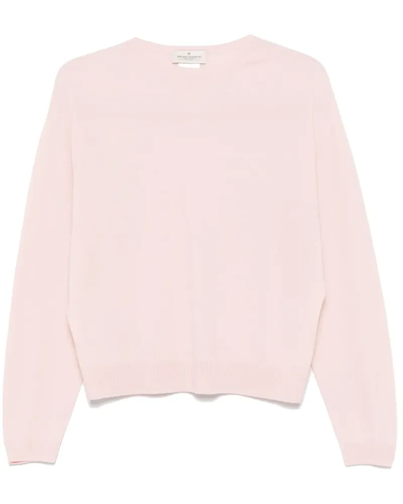 Bruno Manetti Pullover aus Kaschmir - Rosa Rosa