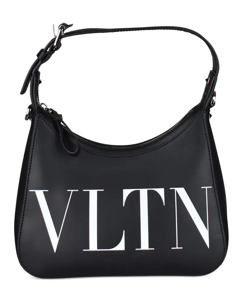 Valentino Garavani Schultertasche mit Logo - Schwarz Schwarz