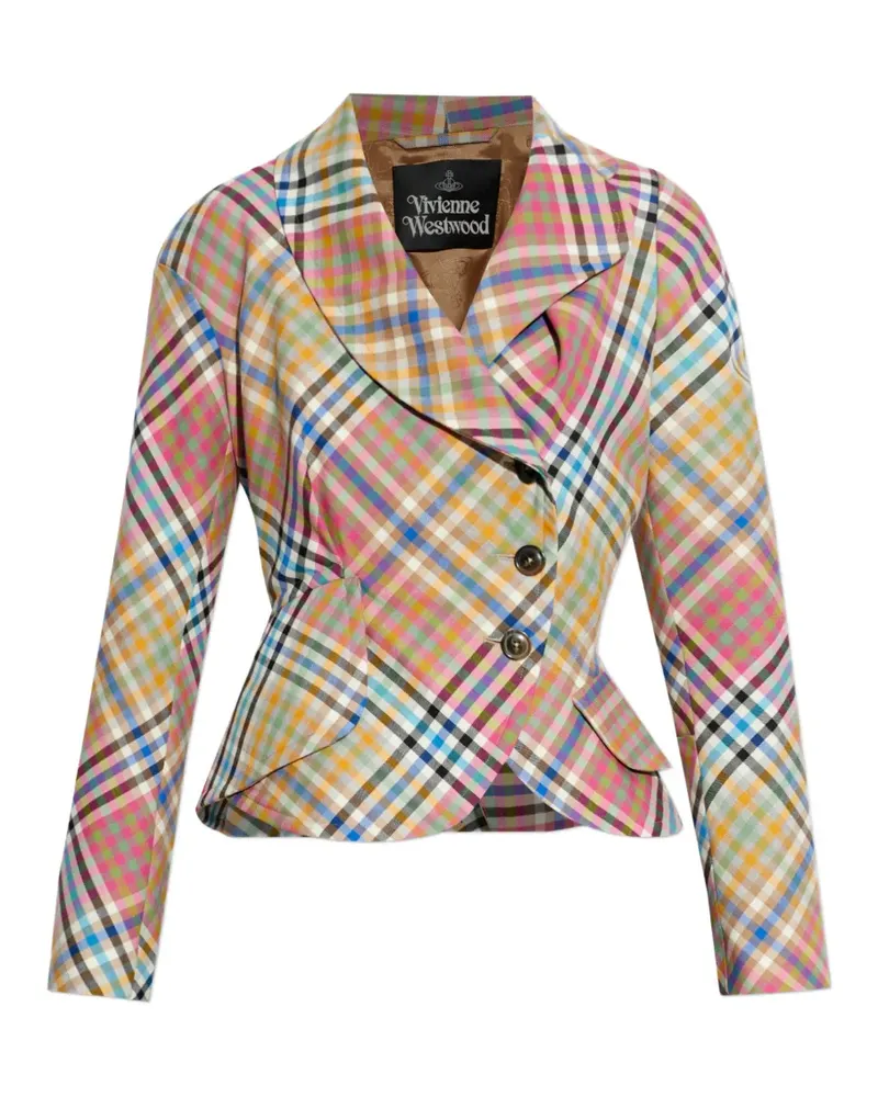 Vivienne Westwood Karierte Jacke - Rosa Rosa
