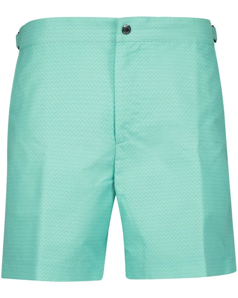Frescobol Carioca Klassische Copacabana Badeshorts - Grün Grün
