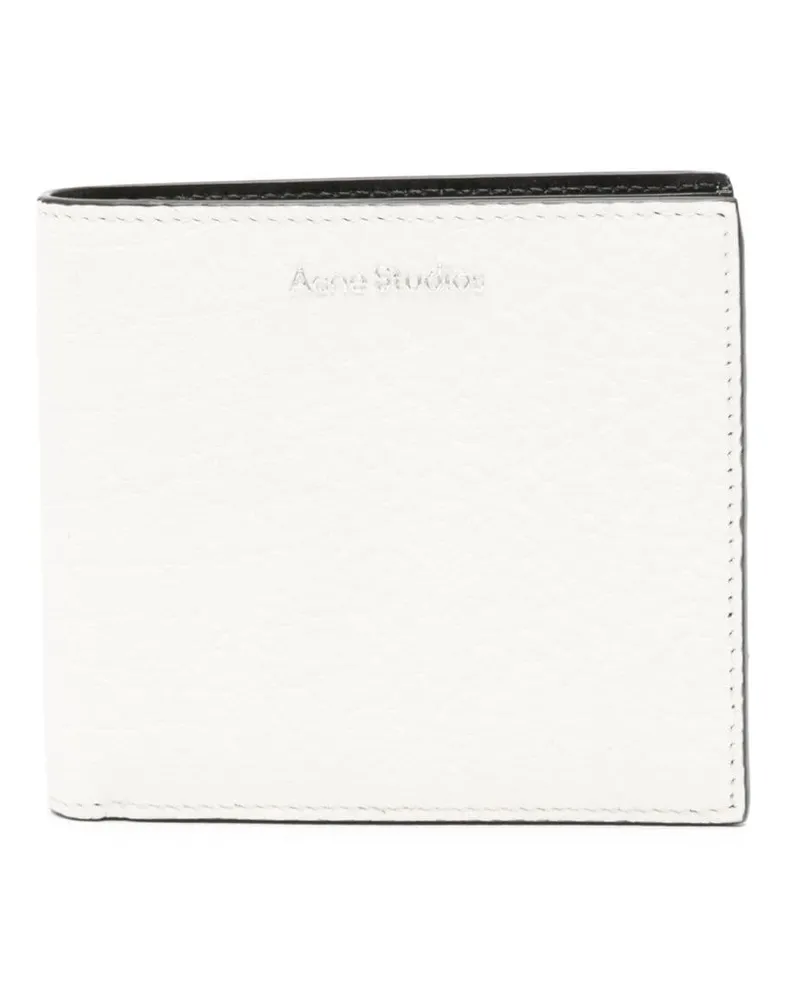 Acne Studios Portemonnaie mit Klappe - Weiß Weiß