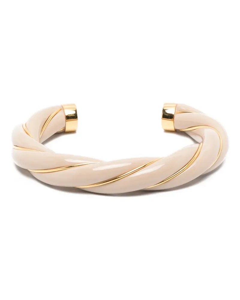 Aurélie Bidermann Diana twisted bracelet - Gold Gold