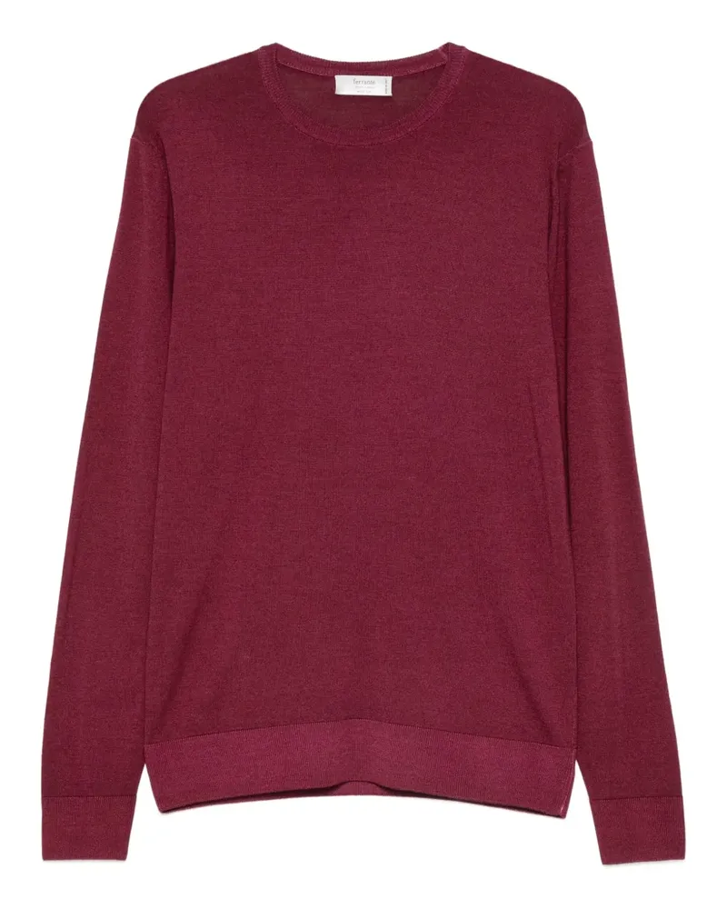 Ferrante Oberteil mit Rundhalsausschnitt - Rot Rot