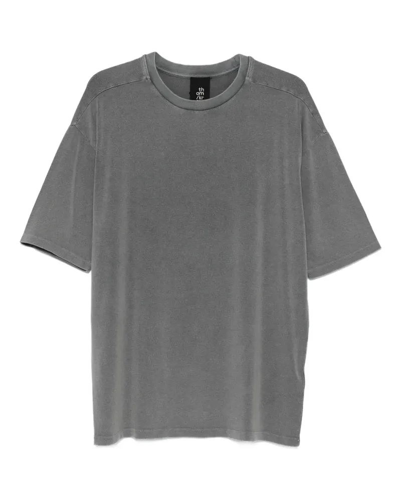 THOM KROM Ausgeblichenes T-Shirt - Grau Grau