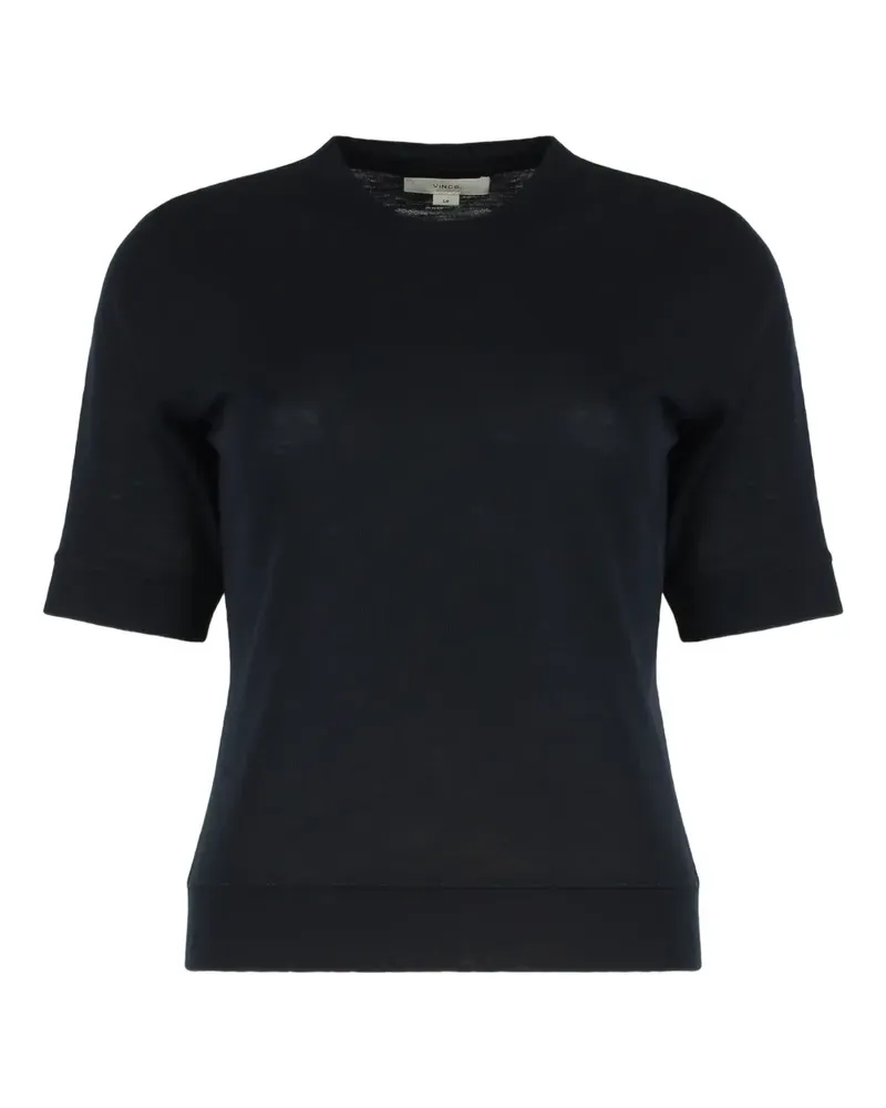 Vince Klassisches T-Shirt - Blau Blau
