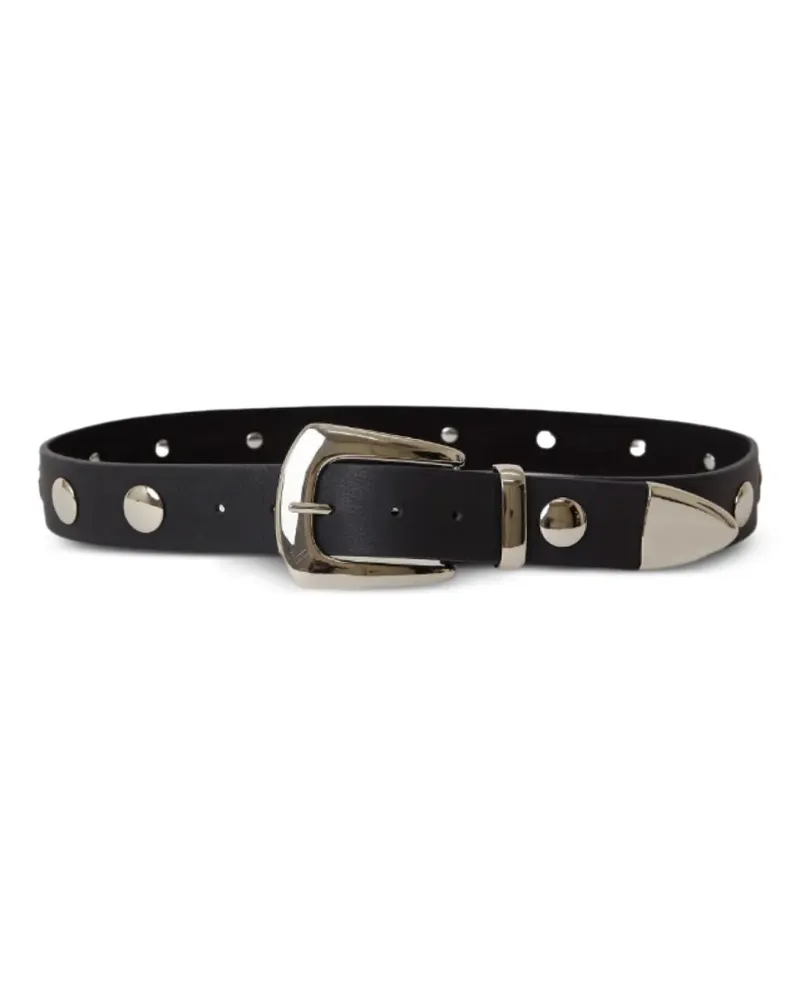B-Low the Belt Gürtel mit Nieten - Schwarz Schwarz