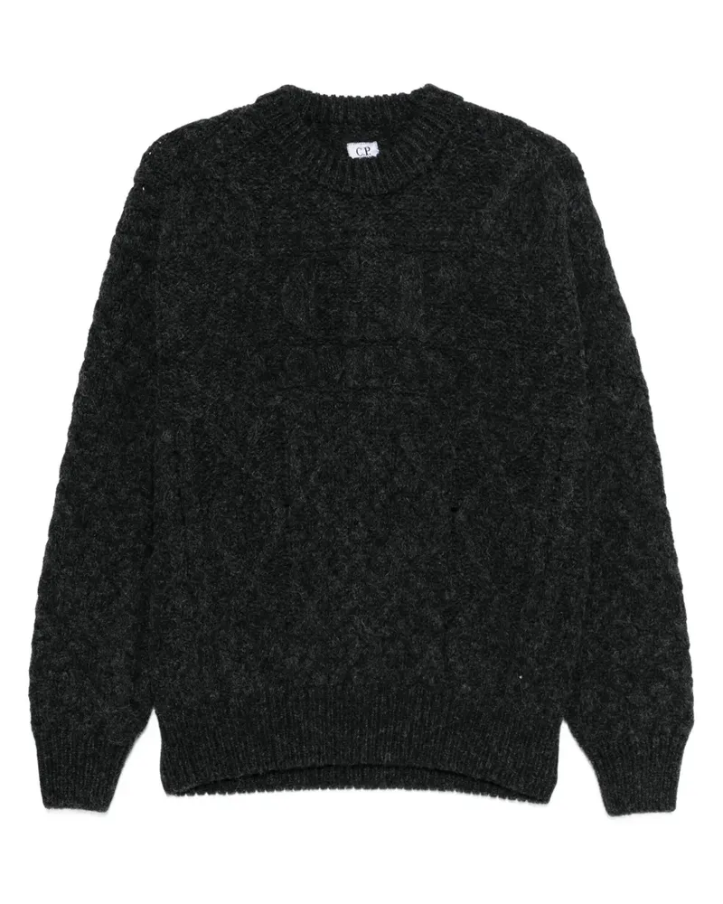 C.P. Company Pullover mit rundem Ausschnitt - Schwarz Schwarz