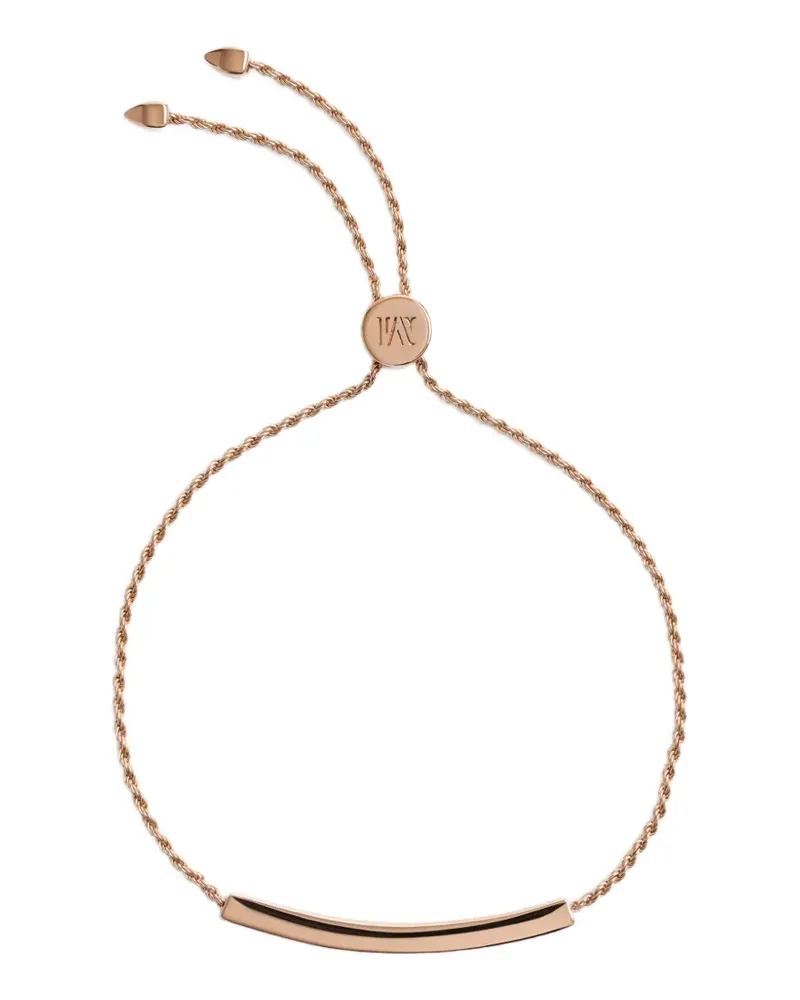 Monica Vinader Linear Friendship Kettenarmband mit Diamant - Gold Gold