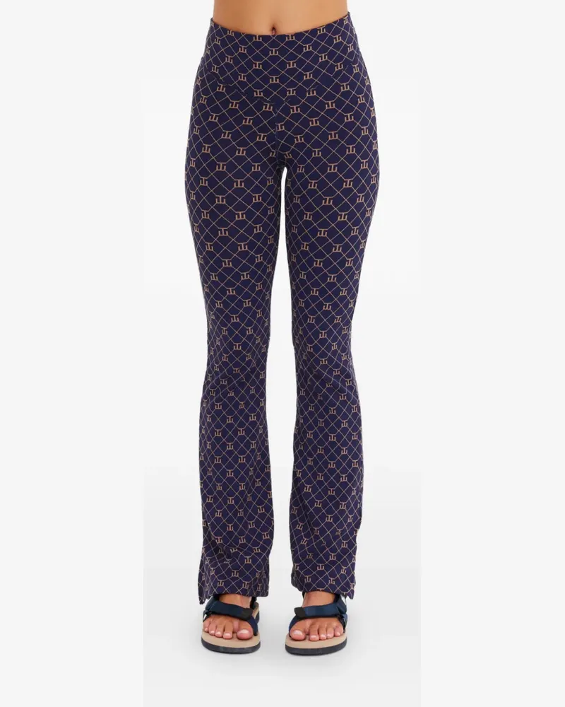 The Upside Ezra Hose mit Print - Blau Blau