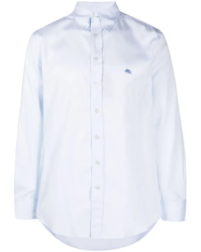Etro Hemd mit Paisleymuster - Blau Blau