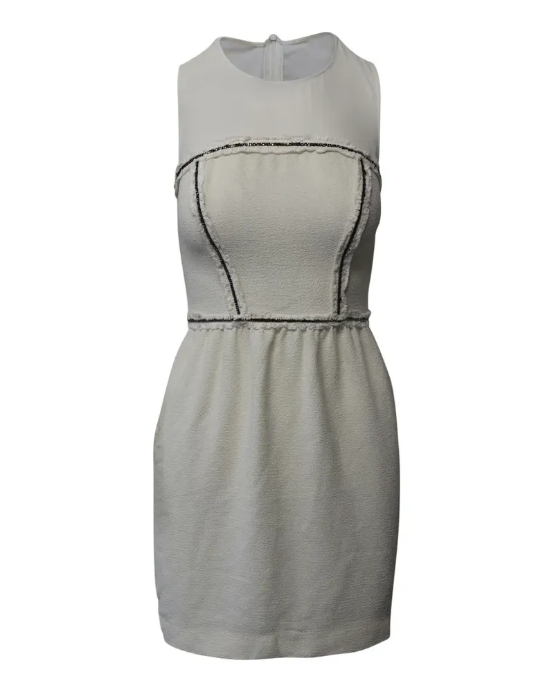Sandro panelled dress - Weiß Weiß