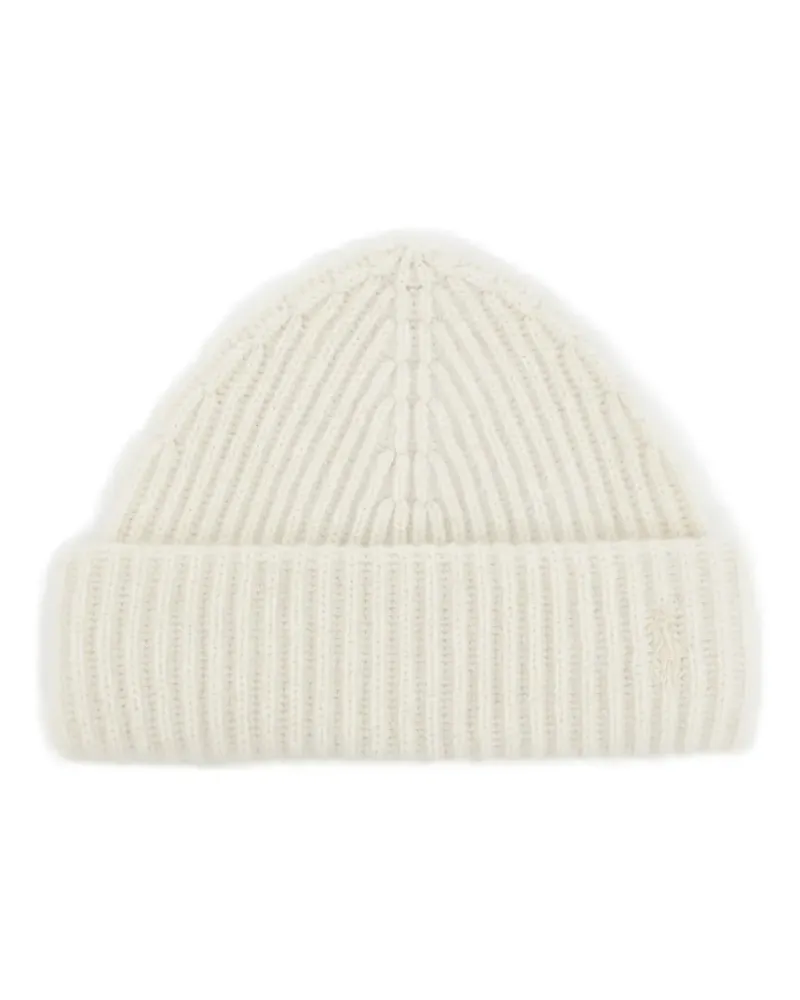 Ralph Lauren logo-embroidered beanie - Nude Nude