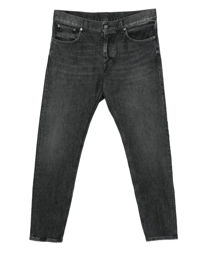 Dondup Five-Pocket-Jeans - Schwarz Schwarz