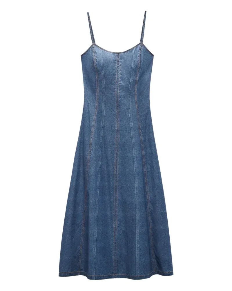 Rag & Bone Melody spaghetti-strap denim dress - Blau Blau