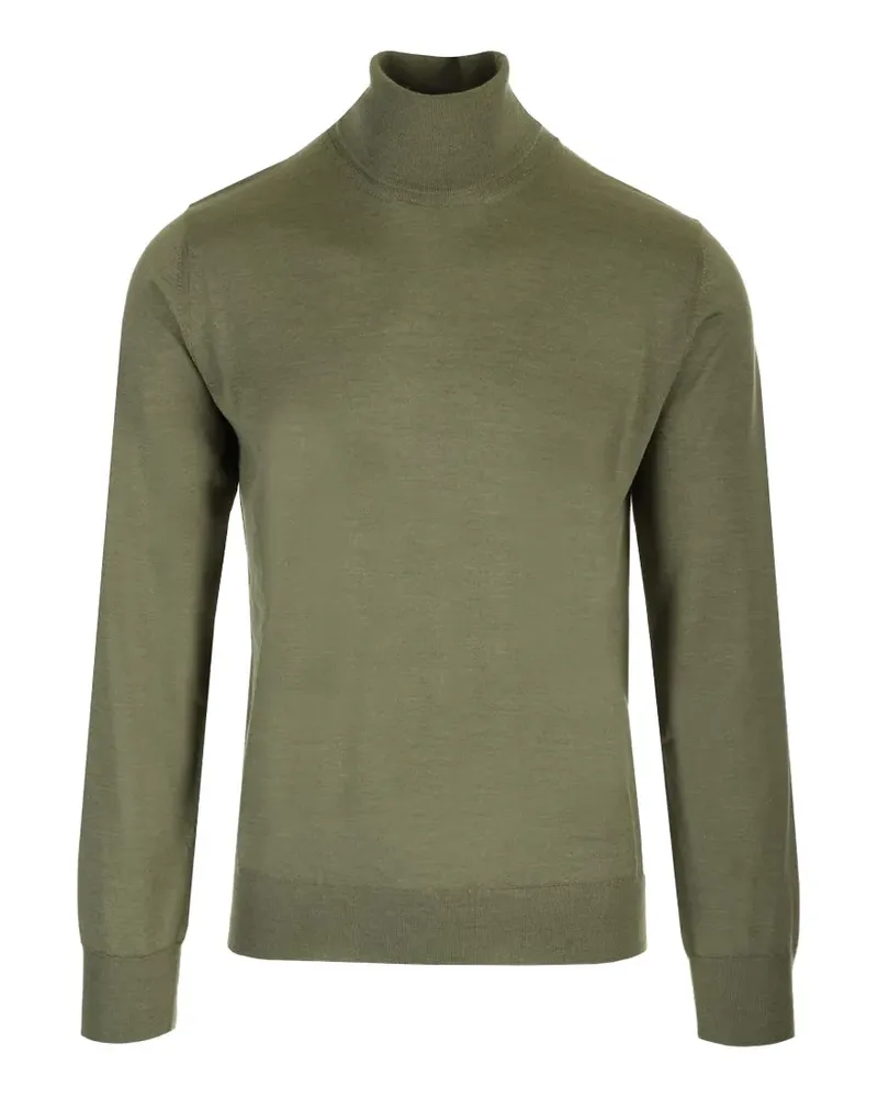 Al Duca D’Aosta 1902 ribbed-trim roll-neck jumper - Grün Grün