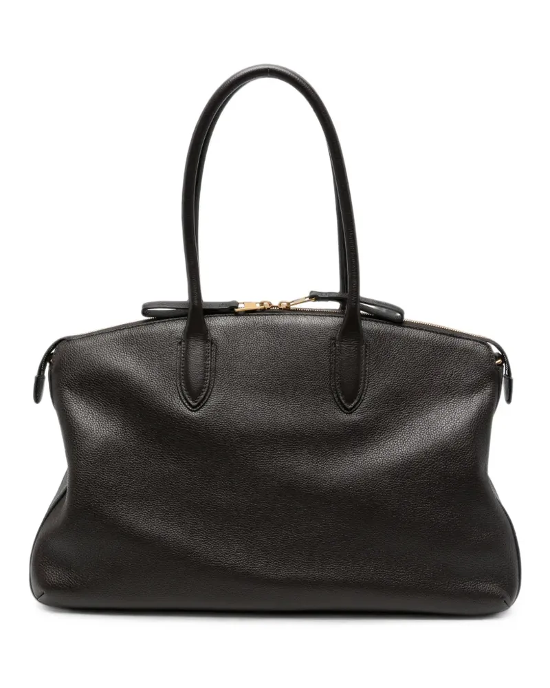 Borsalino pebbled shoulder bag - Braun Braun