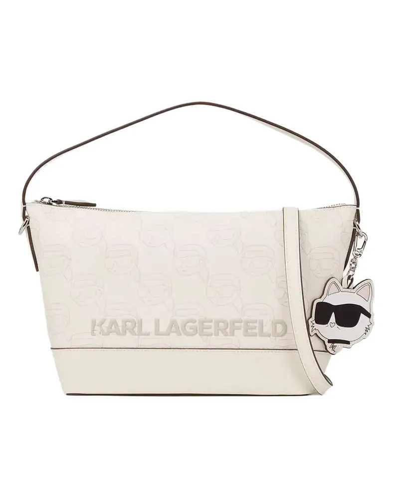 Karl Lagerfeld Ikon Umhängetasche - 1UD Off White NFT All Over Print 1ud