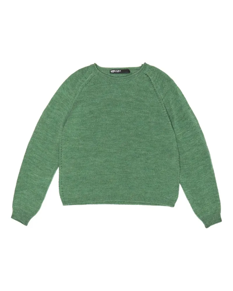 BIMBA Y LOLA raglan-sleeve knit sweater - Grün Grün