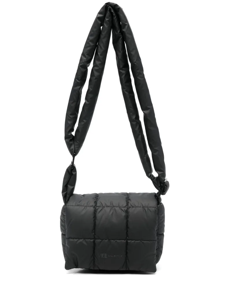 VeeCollective Mini Porter Umhängetasche - Schwarz Schwarz