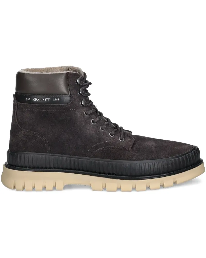 Gant lace-up lug-sole boots - Braun Braun
