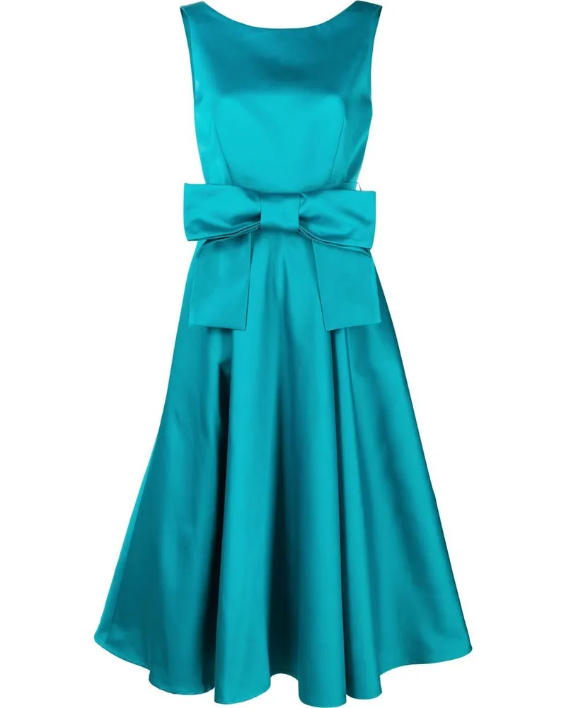 P.A.R.O.S.H. P.A.R.O H. Kleid mit Schleife - Blau Blau