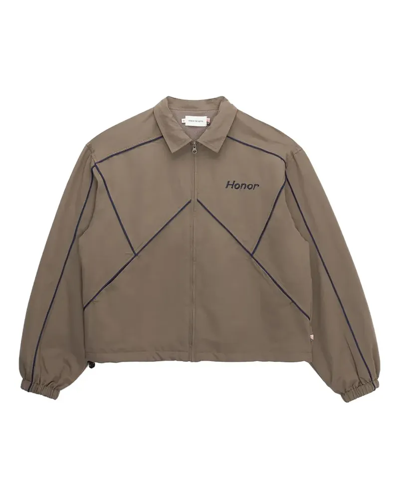 Honor The Gift Growth Sportjacke mit Paspeln - Nude Nude