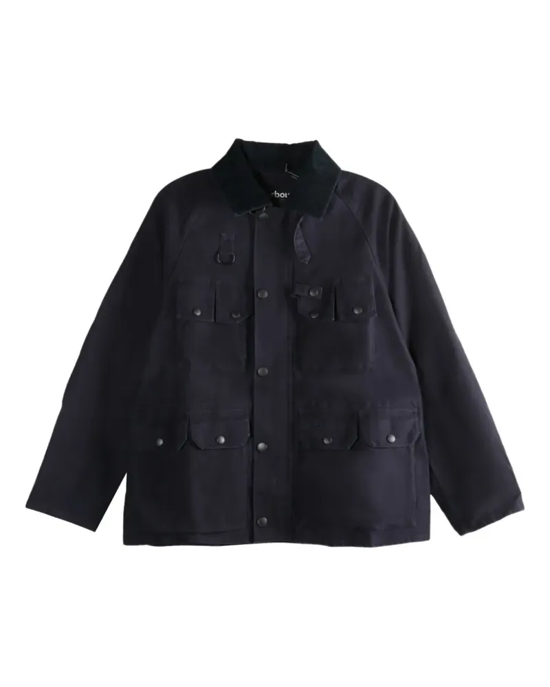 Barbour military-style utility jacket - Blau Blau