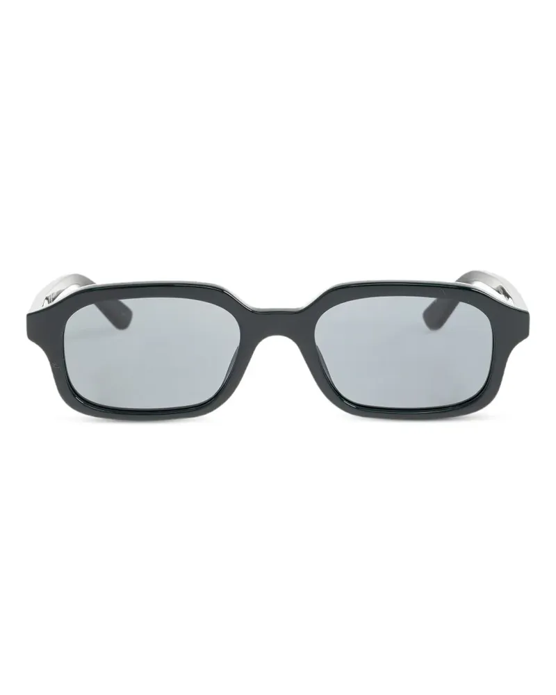 Alexander McQueen rectangle-frame sunglasses - Grün Grün