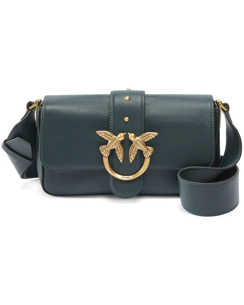Pinko Schultertasche aus Leder - Grün Grün