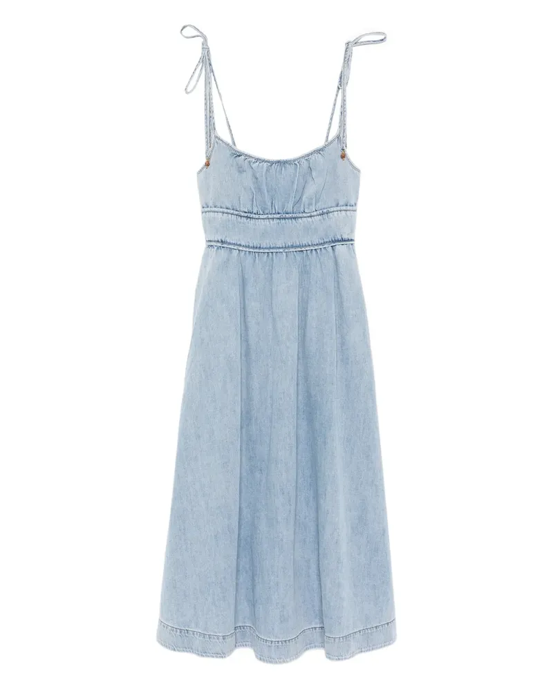 Zimmermann sleeveless midi dress - Blau Blau