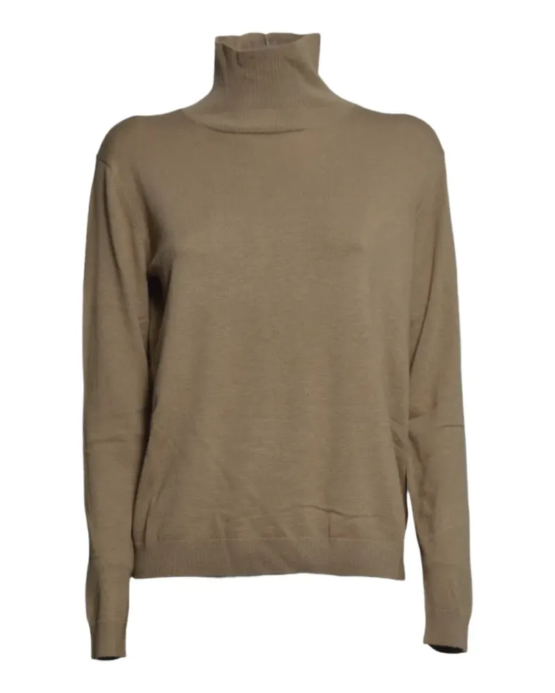 Max Mara Pullover mit Rollkragen - Nude Nude