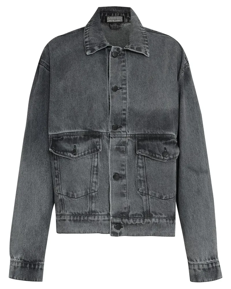 Amapô Klassische Jeansjacke - Grau Grau