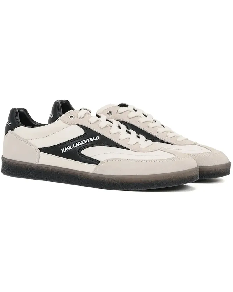 Karl Lagerfeld Sneakers mit Schnürung - Weiß Weiß