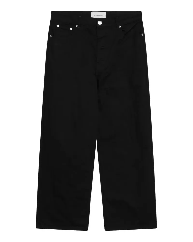 AMI Paris baggy-fit jeans - Schwarz Schwarz