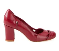 Pumps mit Blockabsatz - Rot